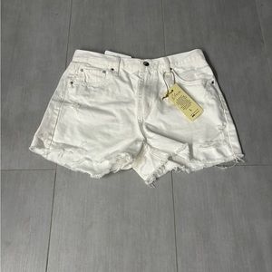 Elan white denim shorts - NWT!!